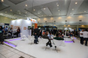 Stands das secretarias nesta quinta-feira (31),  no encontro de capacitação Governo 5.0 no Hotel Rafain Palace & Convention, em Foz do Iguaçu. Foz do Iguaçu, 31/10/2019 -  Foto: Geraldo Bubniak/AEN