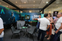 Stands das secretarias nesta quinta-feira (31),  no encontro de capacitação Governo 5.0 no Hotel Rafain Palace & Convention, em Foz do Iguaçu. Foz do Iguaçu, 31/10/2019 -  Foto: Geraldo Bubniak/AEN