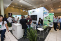 Stands das secretarias nesta quinta-feira (31),  no encontro de capacitação Governo 5.0 no Hotel Rafain Palace & Convention, em Foz do Iguaçu. Foz do Iguaçu, 31/10/2019 -  Foto: Geraldo Bubniak/AEN