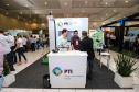 Stands das secretarias nesta quinta-feira (31),  no encontro de capacitação Governo 5.0 no Hotel Rafain Palace & Convention, em Foz do Iguaçu. Foz do Iguaçu, 31/10/2019 -  Foto: Geraldo Bubniak/AEN