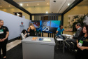 Stands das secretarias nesta quinta-feira (31),  no encontro de capacitação Governo 5.0 no Hotel Rafain Palace & Convention, em Foz do Iguaçu. Foz do Iguaçu, 31/10/2019 -  Foto: Geraldo Bubniak/AEN