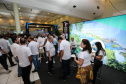 Stands das secretarias nesta quinta-feira (31),  no encontro de capacitação Governo 5.0 no Hotel Rafain Palace & Convention, em Foz do Iguaçu. Foz do Iguaçu, 31/10/2019 -  Foto: Geraldo Bubniak/AEN