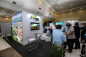 Stands das secretarias nesta quinta-feira (31),  no encontro de capacitação Governo 5.0 no Hotel Rafain Palace & Convention, em Foz do Iguaçu. Foz do Iguaçu, 31/10/2019 -  Foto: Geraldo Bubniak/AEN
