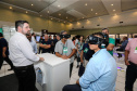 Stands das secretarias nesta quinta-feira (31),  no encontro de capacitação Governo 5.0 no Hotel Rafain Palace & Convention, em Foz do Iguaçu. Foz do Iguaçu, 31/10/2019 -  Foto: Geraldo Bubniak/AEN
