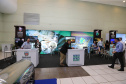 Stands das secretarias nesta quinta-feira (31),  no encontro de capacitação Governo 5.0 no Hotel Rafain Palace & Convention, em Foz do Iguaçu. Foz do Iguaçu, 31/10/2019 -  Foto: Geraldo Bubniak/AEN