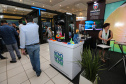 Stands das secretarias nesta quinta-feira (31),  no encontro de capacitação Governo 5.0 no Hotel Rafain Palace & Convention, em Foz do Iguaçu. Foz do Iguaçu, 31/10/2019 -  Foto: Geraldo Bubniak/AEN