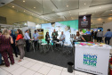 Stands das secretarias nesta quinta-feira (31),  do encontro de capacitação Governo 5.0 no Hotel Rafain Palace & Convention, em Foz do Iguaçu. Foz do Iguaçu, 31/10/2019 -  Foto: Geraldo Bubniak/AEN