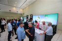 Stands das secretarias nesta quinta-feira (31),  no encontro de capacitação Governo 5.0 no Hotel Rafain Palace & Convention, em Foz do Iguaçu. Foz do Iguaçu, 31/10/2019 -  Foto: Geraldo Bubniak/AEN