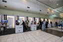 Stands das secretarias nesta quinta-feira (31),  no encontro de capacitação Governo 5.0 no Hotel Rafain Palace & Convention, em Foz do Iguaçu. Foz do Iguaçu, 31/10/2019 -  Foto: Geraldo Bubniak/AEN