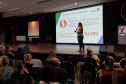 A Secretaria de Estado da Saúde (Sesa) iniciou nesta sexta-feira (1), encontros Macrorregionais para qualificação da atenção materno-infantil. O primeiro evento está sendo realizado em Cascavel, Região Oeste do Estado. Foto: Divulgação/SESA