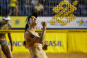 Ágatha Bednarczuk Rippel – Ao lado da sergipana Duda (também eleita), Ágatha subiu ao pódio cinco vezes este ano em competições internacionais. No Circuito Mundial garantiu a medalha de ouro em Ostrava; bronze na etapa quatro estrelas em Varsóvia; ouro na etapa cinco estrelas em Tóquio e bronze em Viena. A dupla também ficou com a prata no World Tour Finals em Roma. As conquistas garantiram à dupla a classificação para os Jogos Olímpicos de Tóquio. Foto: William Lucas/Inovafoto/CBV