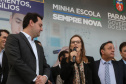 O governador Carlos Massa Ratinho Junior confirma nesta quarta-feira (06) recursos para compra de climatizadores, refrigeradores, conjuntos refeitórios, mesas, banquetas e utensílios para as escolas estaduais do Paraná. O investimento será feito por meio da Fundepar.  Curitiba, 06/11/2019 - Foto: Geraldo Bubniak/AEN