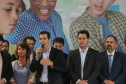 O governador Carlos Massa Ratinho Junior confirma nesta quarta-feira (06) recursos para compra de climatizadores, refrigeradores, conjuntos refeitórios, mesas, banquetas e utensílios para as escolas estaduais do Paraná. O investimento será feito por meio da Fundepar.  Curitiba, 06/11/2019 - Foto: Geraldo Bubniak/AEN