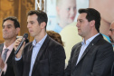 O governador Carlos Massa Ratinho Junior confirma nesta quarta-feira (06) recursos para compra de climatizadores, refrigeradores, conjuntos refeitórios, mesas, banquetas e utensílios para as escolas estaduais do Paraná. O investimento será feito por meio da Fundepar.  Curitiba, 06/11/2019 - Foto: Geraldo Bubniak/AEN