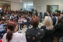 O governador Carlos Massa Ratinho Junior confirma nesta quarta-feira (06) recursos para compra de climatizadores, refrigeradores, conjuntos refeitórios, mesas, banquetas e utensílios para as escolas estaduais do Paraná. O investimento será feito por meio da Fundepar.  Curitiba, 06/11/2019 - Foto: Geraldo Bubniak/AEN