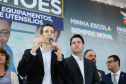 O governador Carlos Massa Ratinho Junior confirma nesta quarta-feira (06) recursos para compra de climatizadores, refrigeradores, conjuntos refeitórios, mesas, banquetas e utensílios para as escolas estaduais do Paraná. O investimento será feito por meio da Fundepar
