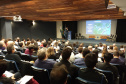 Referência no modal hidroviário, a empresa pública Portos do Paraná participou do I Seminário Infraestrutura Paraná com duas palestras sobre o setor portuário, nesta quarta-feira (6), no auditório da Celepar, em Curitiba. Organizado pelo Departamento Nacional de Infraestrutura de Transporte (DNIT), Rede de Desenvolvimento de Pessoas do Paraná e Departamento de Estradas de Rodagem (DER), o evento reúne representantes de todas as matrizes modais. Foto: Rodrigo Sell/ Portos do Paraná 