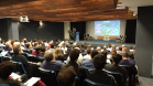 Referência no modal hidroviário, a empresa pública Portos do Paraná participou do I Seminário Infraestrutura Paraná com duas palestras sobre o setor portuário, nesta quarta-feira (6), no auditório da Celepar, em Curitiba. Organizado pelo Departamento Nacional de Infraestrutura de Transporte (DNIT), Rede de Desenvolvimento de Pessoas do Paraná e Departamento de Estradas de Rodagem (DER), o evento reúne representantes de todas as matrizes modais. Foto:  Rodrigo Sell/ Portos do Paraná 