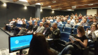 Referência no modal hidroviário, a empresa pública Portos do Paraná participou do I Seminário Infraestrutura Paraná com duas palestras sobre o setor portuário, nesta quarta-feira (6), no auditório da Celepar, em Curitiba. Organizado pelo Departamento Nacional de Infraestrutura de Transporte (DNIT), Rede de Desenvolvimento de Pessoas do Paraná e Departamento de Estradas de Rodagem (DER), o evento reúne representantes de todas as matrizes modais. Foto:  Rodrigo Sell/ Portos do Paraná 
