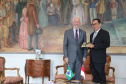 Vice-governador Darci Piana recebe o embaixador da República da Indonésia, Edi Yusup. 07/11/2019 Foto: José Fernando Ogura/AEN