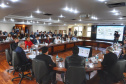 O Prêmio Selo Clima Paraná 2019 foi entregue nesta quinta-feira (07) a 36 empresas que, voluntariamente, decidiram medir, divulgar e reduzir as emissões de gases de efeito estufa, causadores do aquecimento global e das mudanças climáticas. O mais importante deles é o dióxido de carbono (CO2). Foto: Denis Ferreira Netto/AEN