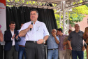 A região Noroeste do Paraná recebeu 30 novas ambulâncias do Samu, nesta sexta-feira (8). Os veículos vão atender 101 municípios e representam a renovação e ampliação da frota. O secretário de Estado da Saúde, Beto Preto, esteve em Umuarama para entregar o lote, que representa investimento de mais de R$ 4,8 milhões. Ele também visitou o Hospital Cemil, que vai ampliar o atendimento com recursos de R$ 2,8 milhões.Foto:Pedro Oliveira/PMUmuarama
