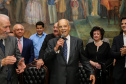 Lançamento de Livro e homenagem de universidades estaduais ao ex-governador Paulo Pimentel, no Salão Nobre do Palácio Iguaçu em Curitiba.   11/11/2019  -  Foto: Geraldo Bubniak/AEN