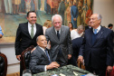 Lançamento de Livro e homenagem de universidades estaduais ao ex-governador Paulo Pimentel, no Salão Nobre do Palácio Iguaçu em Curitiba.   11/11/2019  -  Foto: Geraldo Bubniak/AEN