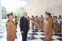 O vice-governador, Darci Piana recebeu a visita do Embaixador Extraordinário e Plenipotenciário da República Italiana no Brasil, Antonio Bernardini. Presentes: sub-secretário do Ministério das Relações Exteriores e Cooperação Internacional e senador, Ricardo Antonio Merlo; cônsul-Geral da República Italiana em Curitiba, Raffaelle Festa; entre outros.Curitiba, 12-11-19.Foto: Arnaldo Alves / AEN.