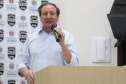 Pato Branco, no Sudoeste do Estado, ganhou uma nova sede da Delegacia da Mulher. O governador Carlos Massa Ratinho Junior inaugurou nesta terça-feira (12) o prédio em que a divisão especializada da Polícia Civil passa a funcionar. O espaço de 380 metros quadrados era utilizado pelo Fórum da cidade e foi repassado para a Secretaria de Estado da Segurança Pública. Foto: José Fernando Ogura/AEN