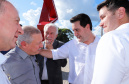 A prefeitura de Pato Branco, no Sudoeste do Paraná, ganhará uma nova sede. O Governo do Estado aportará R$ 20 milhões na obra, que deve ser licitada em 2020. Haverá contrapartida de R$ 6 milhões do município.

Nesta terça-feira (12), o governador Carlos Massa Ratinho Junior fez o lançamento da pedra fundamental do novo espaço. 
