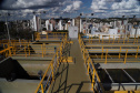 O Governo do Estado entregou nesta terça-feira (12) as obras de melhoria do sistema de abastecimento de água de Pato Branco, na região Sudoeste. O investimento foi de R$ 21 milhões. As obras foram entregues pelo governador Carlos Massa Ratinho Júnior e pelo diretor-presidente da Sanepar, Claudio Stabile.Foto: José Fernando Ogura/AEN