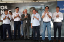 O Governo do Estado entregou nesta terça-feira (12) as obras de melhoria do sistema de abastecimento de água de Pato Branco, na região Sudoeste. O investimento foi de R$ 21 milhões. As obras foram entregues pelo governador Carlos Massa Ratinho Júnior e pelo diretor-presidente da Sanepar, Claudio Stabile.Foto: José Fernando Ogura/AEN