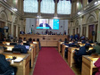 Dezessete integrantes da Polícia Científica do Paraná foram homenageados na Câmara de Vereadores de Curitiba nesta quarta-feira (13)
