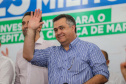 O Governo do Estado libera nesta quinta-feira (14) mais R$ 25 milhões para a continuidade das obras do Hospital da Criança de Maringá (Noroeste). A solenidade acontece na prefeitura de Maringá, com as presenças do  Secretário de Saúde ? Beto Preto e  do Prefeito de Maringá, Ulisses Maia.Maringá, 14/11/2019 -  Foto: Geraldo Bubniak/AEN