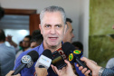 O Governo do Estado libera nesta quinta-feira (14) mais R$ 25 milhões para a continuidade das obras do Hospital da Criança de Maringá (Noroeste). A solenidade acontece na prefeitura de Maringá, com as presenças do  Secretário de Saúde ? Beto Preto e  do Prefeito de Maringá, Ulisses Maia (foto).Maringá, 14/11/2019 -  Foto: Geraldo Bubniak/AEN