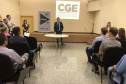 Novos servidores passam a integrar o quadro da Controladoria-Geral do Estado. Eles já começaram a capacitação para conhecer em detalhes as atividades de combate à corrupção desenvolvidas pelas coordenadorias da CGE. Foto: Divulgação/CGE
