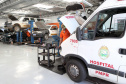 Cerca de 90% da frota de veículos oficiais do Estado está em circulação e com a manutenção em dia. Em quase três meses – entre 1º de agosto e 20 de outubro – foram reparados 8.431 veículos a um custo médio de R$ 833 por conserto. No mesmo período do ano anterior, foram reparados 5.396 veículos, a um valor médio de R$ 1.136 por conserto. O custo médio por reparo caiu 26,6%.Curitiba, 18/11/2019 - Foto: Ari Dias/AEN