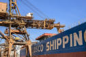 O Porto de Paranaguá faz nesta semana a segunda maior operação de granéis de sua história em um único navio. Serão 89 mil toneladas de farelo de soja, carregadas no Kang Xin Hai, que tem 254 metros de comprimento e segue para o porto de Amsterdã, na Holanda. A operação movimenta o equivalente a 3 mil caminhões de produto e o embarque durará sete dias.