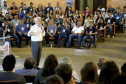 Governador em exercício Darci Piana recepcionou, em Faxinal do Céu, os novos residentes técnicos ambientais do futuro Instituto Água e Terra. Faxinal do Céu,18/11/2019 Foto:Jaelson Lucas / AEN