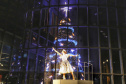 Festas de Natal já iluminam muitas cidades do Paraná. Curitiba. Foto: José Fernando Ogura/AEN
