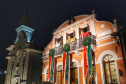 Festas de Natal já iluminam muitas cidades do Paraná. Curitiba. Foto: José Fernando Ogura/AEN