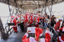 Festas de Natal já iluminam muitas cidades do Paraná. Curitiba. Foto: José Fernando Ogura/AEN