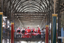 Festas de Natal já iluminam muitas cidades do Paraná. Curitiba. Foto: José Fernando Ogura/AEN