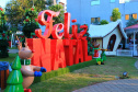 Festas de Natal já iluminam muitas cidades do Paraná. Pato Branco. Foto: Rodinei Santos/Prefeitura de Pato Branco