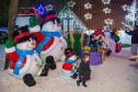 Festas de Natal já iluminam muitas cidades do Paraná.São José dos Pinhais.Foto:Edison Renato/Prefeitura de São José dos Pinhais