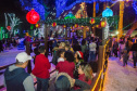 Festas de Natal já iluminam muitas cidades do Paraná.São José dos Pinhais.Foto:Edison Renato/Prefeitura de São José dos Pinhais