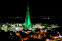 Festas de Natal já iluminam muitas cidades do Paraná.Maringá. Foto: Aldemir de Moraes/PMM