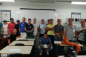 Cerca de 30 profissionais participam até este sábado (23) de Curso para Encanadores em Francisco Beltrão. O curso é destinado a 25 profissionais e 5 aprendizes para aprenderem a fazer as ligações de esgoto das residências até a rede pública de acordo com os padrões e exigências da Sanepar. Foto: Divulgação/Sanepar