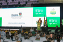 O governador em exercício, Darci Piana participa do Encontro Estadual de Empreendedores e Líderes Rurais no Expotrade Pinhais, na Região Metropolitana de Curitiba.  Na foto, o secretário do Desenvolvimento Sustentável e do Turismo, Márcio Nunes.  Curitiba, 22/11/2019 -  Foto: Geraldo Bubniak/AEN